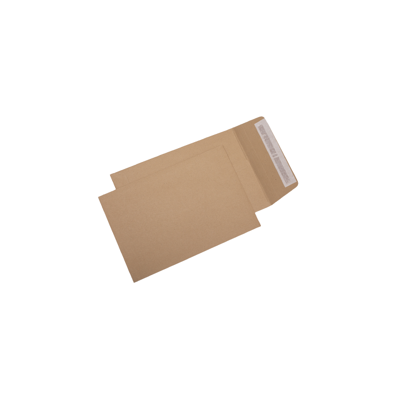 Plic cu burduf 2cm C5T GPV 104916 / 104926 / 351307, kraft, 120g/mp, 162x229x40mm, siliconic