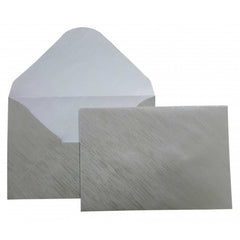 Plic color C6L CNX, gri metalizat, 120g/mp, 114x162mm, set 10 buc