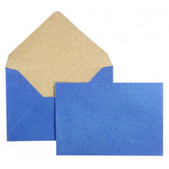Plic color C7L CNX, albastru metalizat, 120g/mp, 75x110mm, set 10 buc