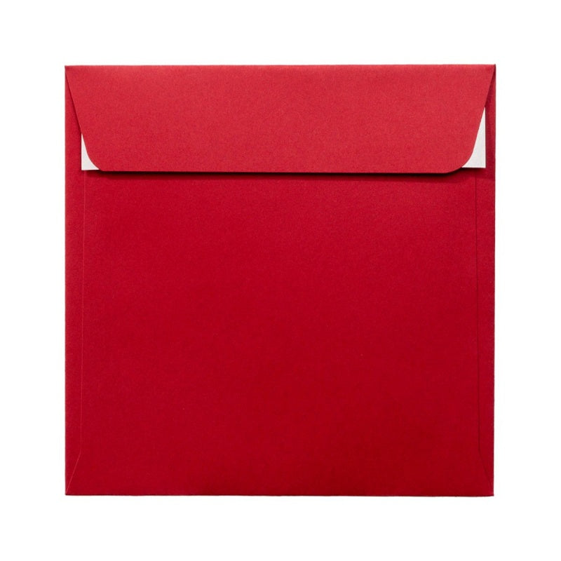 Plic color PC1616B, bordo, 120g/mp, 160x160mm, autoadeziv, set 25 buc