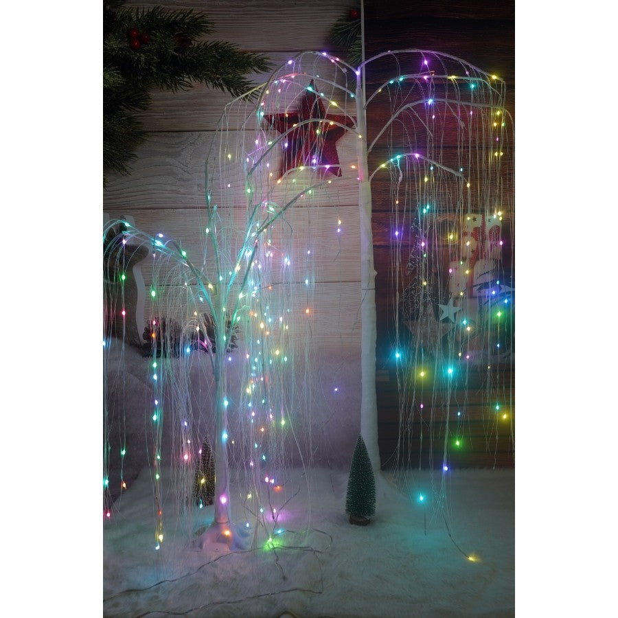 Pom decorativ cu leduri, Kadeny, tip salcie, 234 Led, 1.5 M