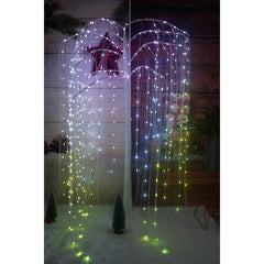 Pom decorativ cu leduri, Kadeny, tip salcie, 400 Led, 2.1 M