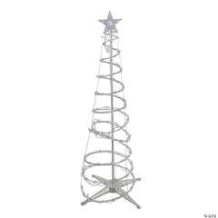 Pom spiralat cu leduri, Kaveny, 135 Led, 1.8 M