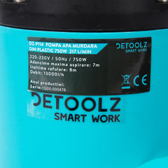 Pompa apa murdara din plastic 750W 217l/min