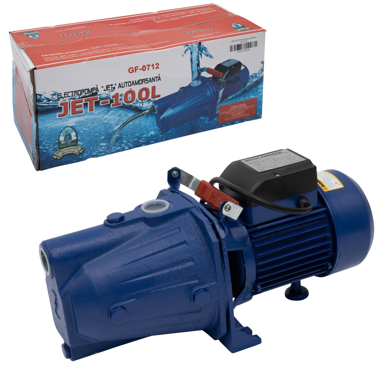 Pompa apa suprafata JET 100L Micul Fermier