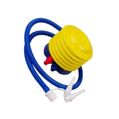 Pompa de picior, cu 3 adaptoare de valva, Air Step, Kaveny, Galben-Albastru