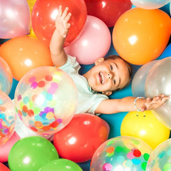 Pompa de Umflat Baloane, Kadeny, din Plastic, Manuala, 27 x 4.5 cm, Rosu