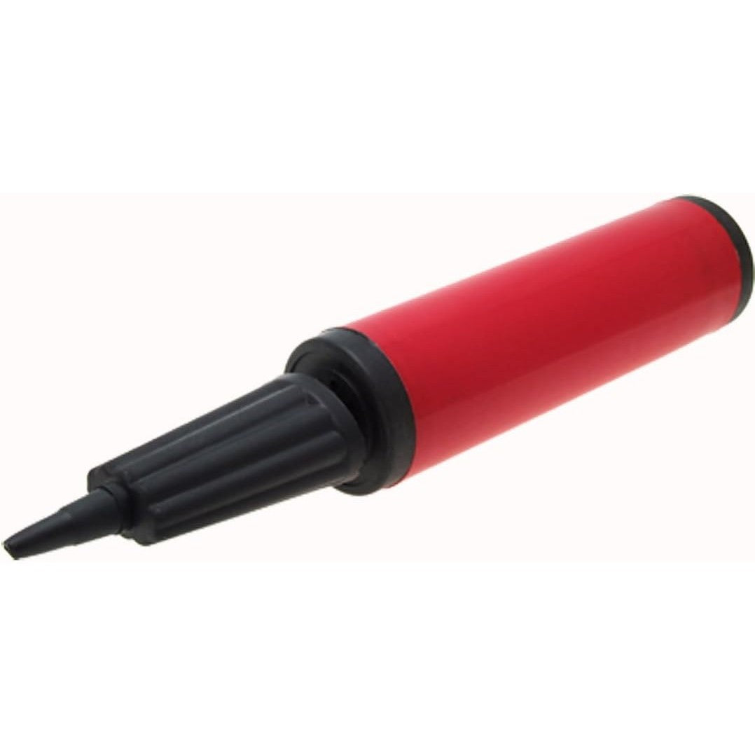 Pompa de Umflat Baloane, Kadeny, din Plastic, Manuala, 27 x 4.5 cm, Rosu