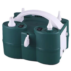 Pompa Electrica de Umflat Baloane, Kadeny, cu Doua Iesiri, 220V, Putere 600W, Accesorii petrecere, Verde