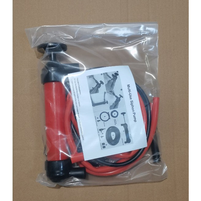 Pompa Manuala pentru Combustibil, Kadeny, Pompa pentru Lichide, din Plastic Rezistent,  Debit 5L per minut, 23 × 20 × 3 cm, 380 gr, Rosu