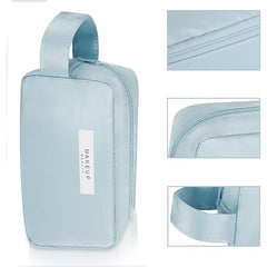 Portfard, Kadeny, cu Maner, Material Impermeabil, pentru Cosmetice, 16 x 11 x 7 cm, Albastru