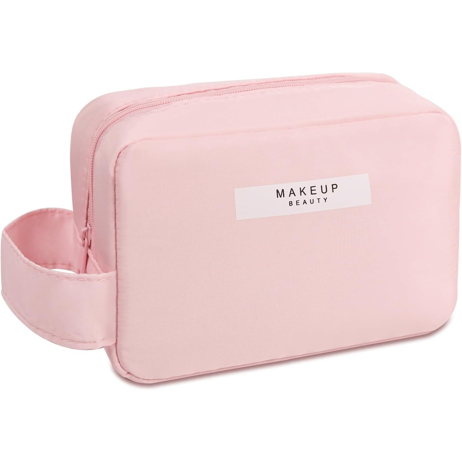 Portfard, Kadeny, cu Maner, Material Impermeabil, pentru Cosmetice, 16 x 11 x 7 cm, Roz