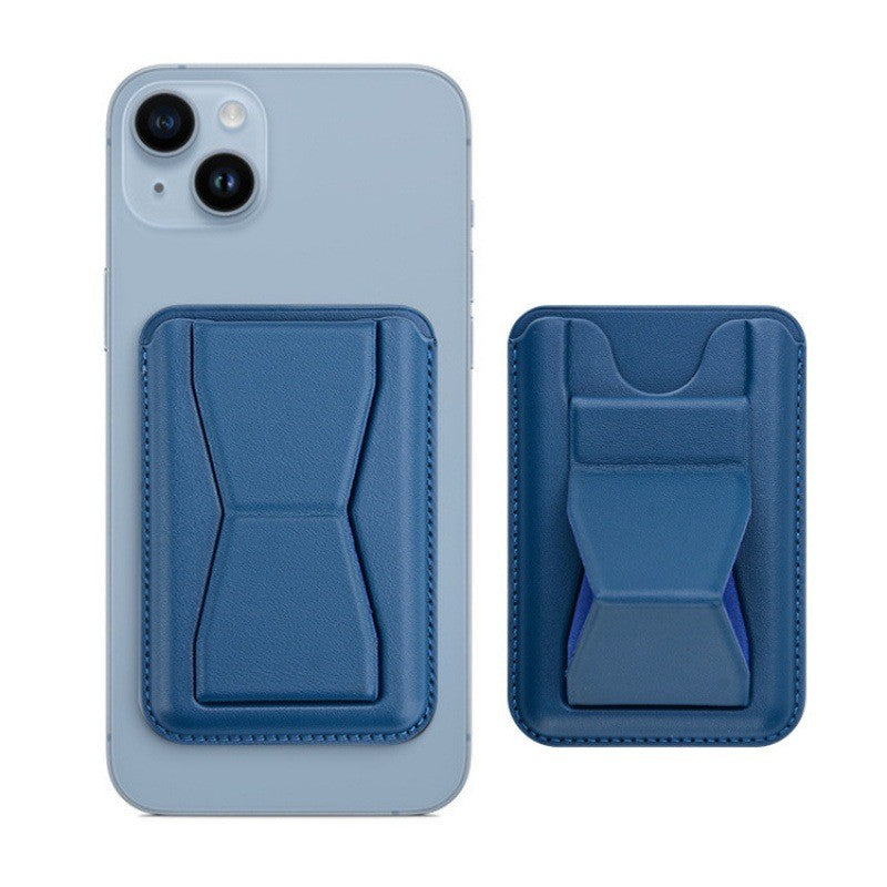 Portofel Kadeny MagSafe pentru carduri cu suport integrat, Albastru