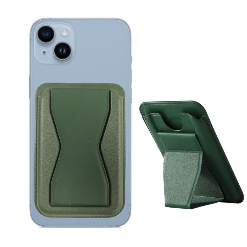 Portofel Kadeny MagSafe pentru carduri cu suport integrat, Verde