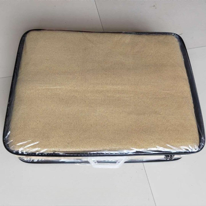 Prelata de soare/ Copertina de tip parasolar pentru terasa si gradina, Kadeny, triunghiulara, 3x3x3 m, galbena