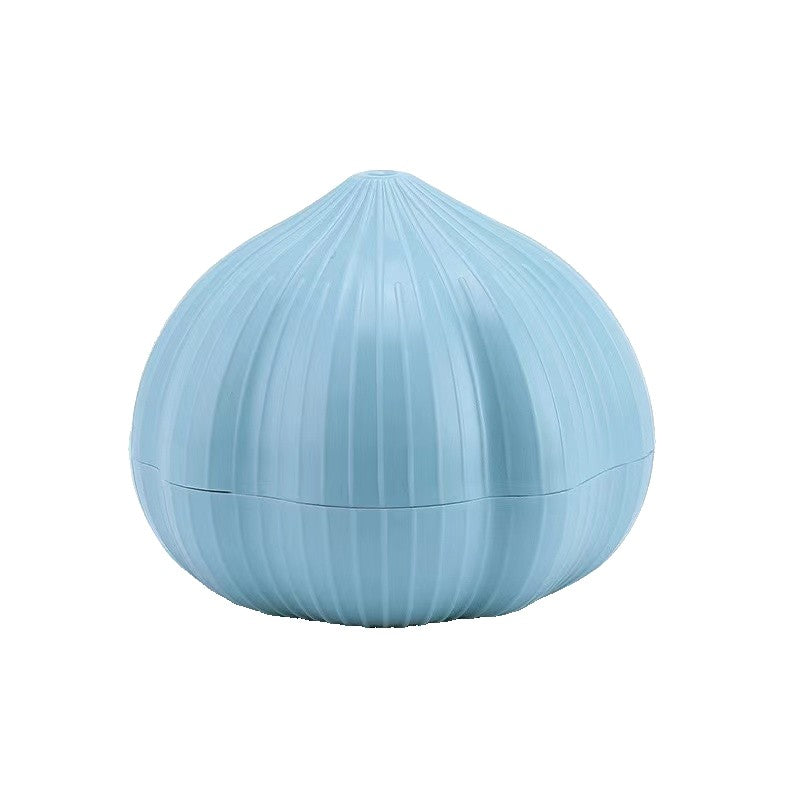 Presa Manuala pentru Usturoi, Kaveny, Model Usturoi, 7 x 7.5 cm, din Plastic, Albastru Deschis