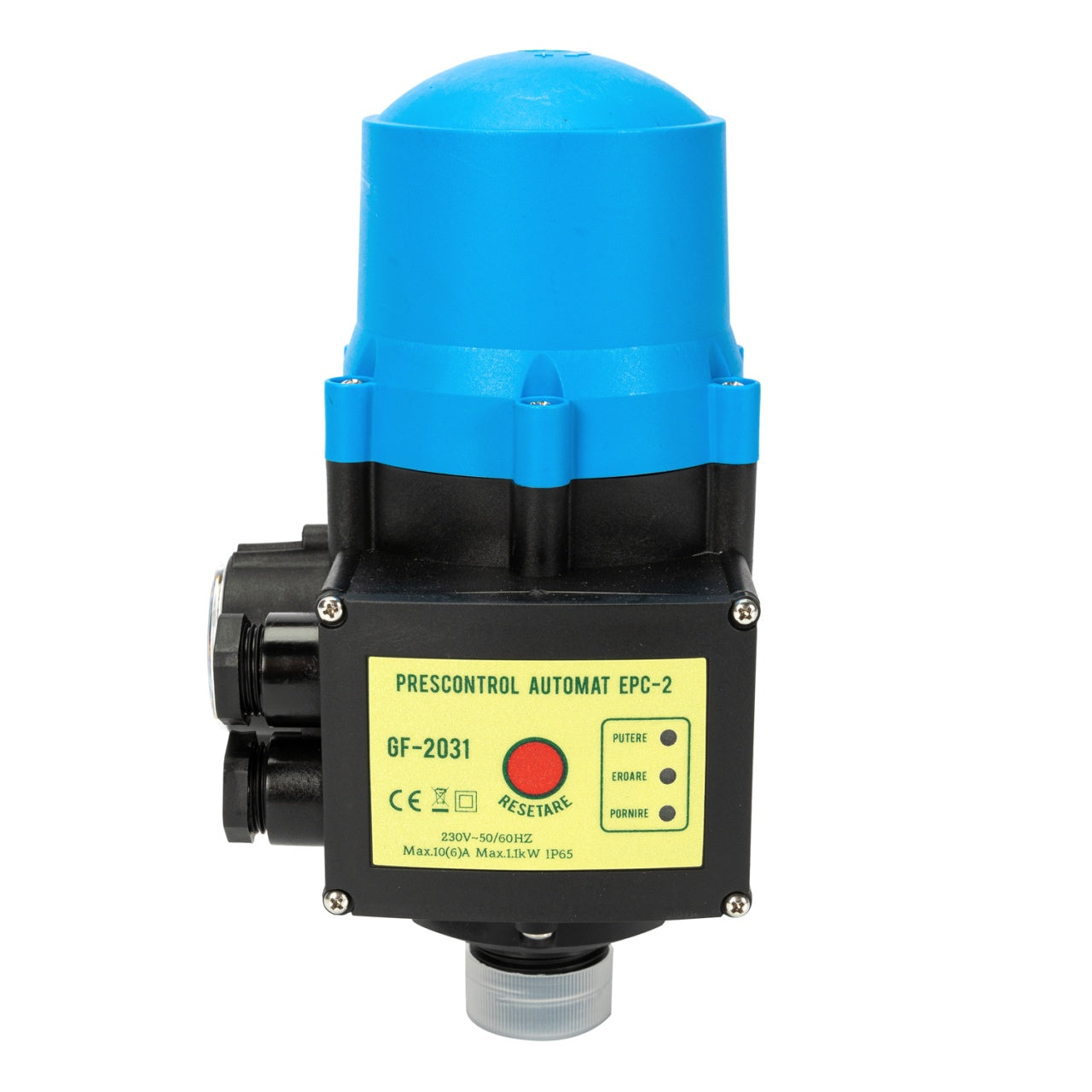 Prescontrol automat Micul Fermier racord 1" presiune maxima 10bar, cu manometru