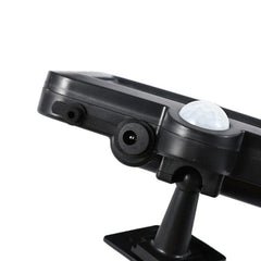 Lampa solara Kaveny cu senzor de miscare, 108 COB LED, 2 grile, ip65, negru