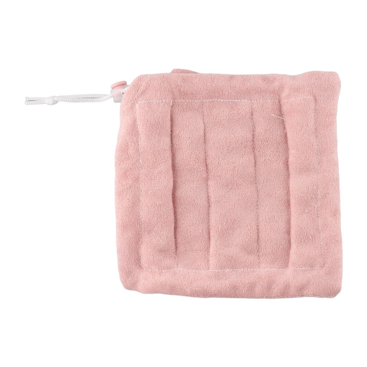 Prosop de Baie, Kadeny, 2in1, cu Burete din Plasa, 17 x 17 cm, Roz