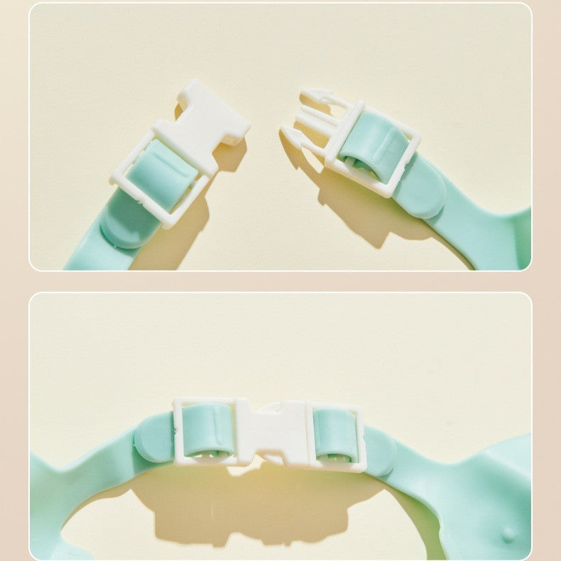 Viziera de Protectie Baie Pentru Copii, Fippy, Model Coronita Leu, Dimensiune ajustabila, Durabil, Usor de curatat, Impotriva Samponului, pentru Ochi si Urechi, TPE+PP, 21x20.5 cm, Portocaliu