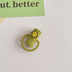 Protectie cablu USB Kadeny, din silicon, model 3, multicolor