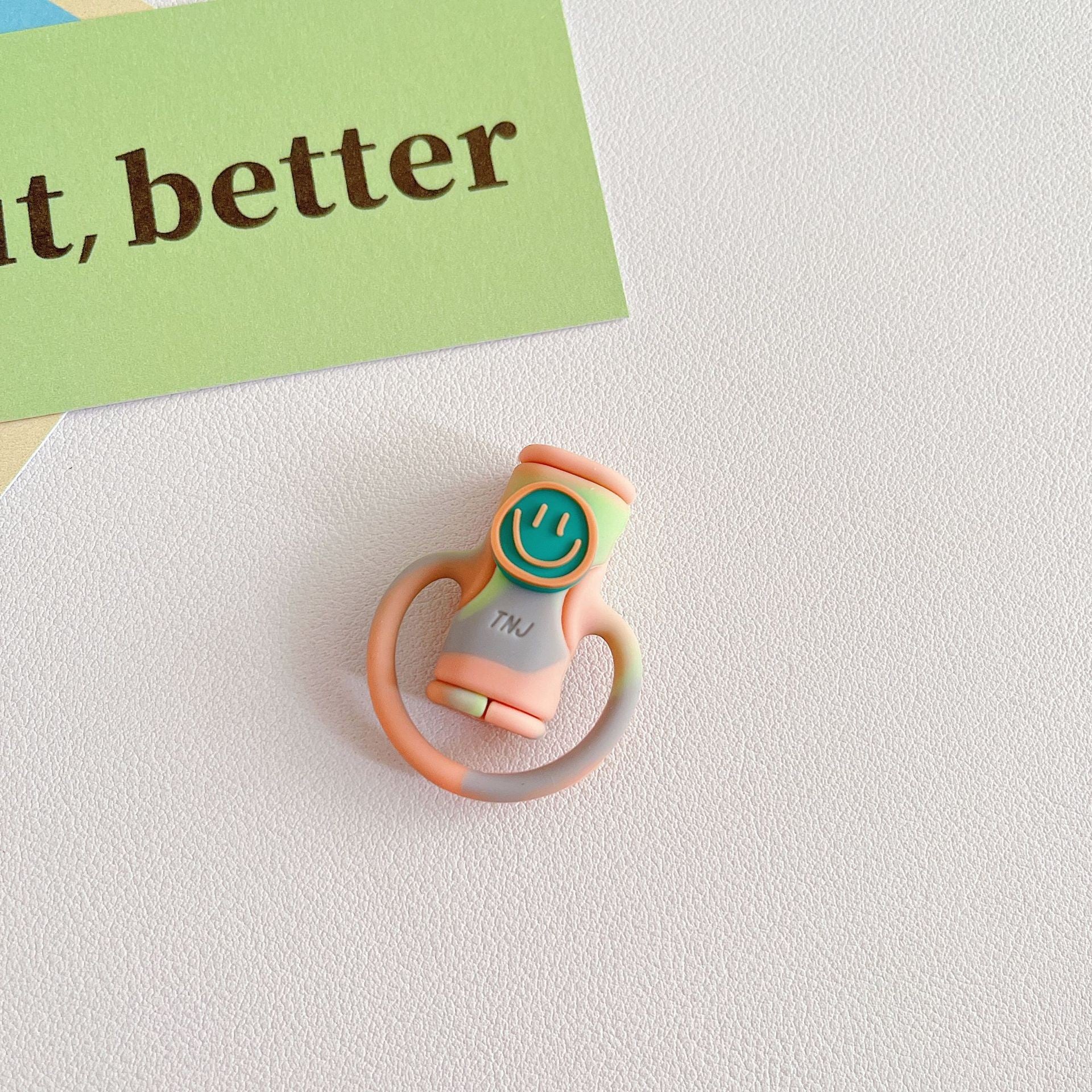 Protectie cablu USB Kadeny, din silicon, model 4, multicolor