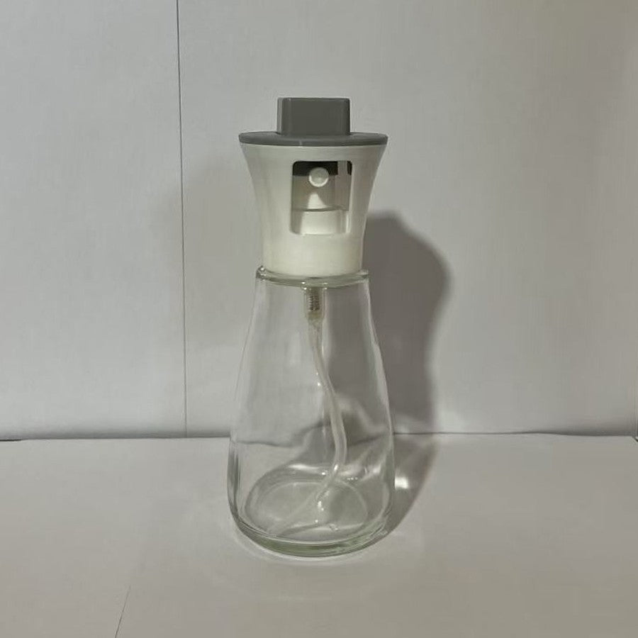 Pulverizator pentru Ulei, Kadeny, Pulverizator din Sticla pentru Otet sau Alte Lichide, Simplu Reincarcabil, Multifunctionale, 17.3 x 5.6 cm, Capacitatea 170 ml, Alb