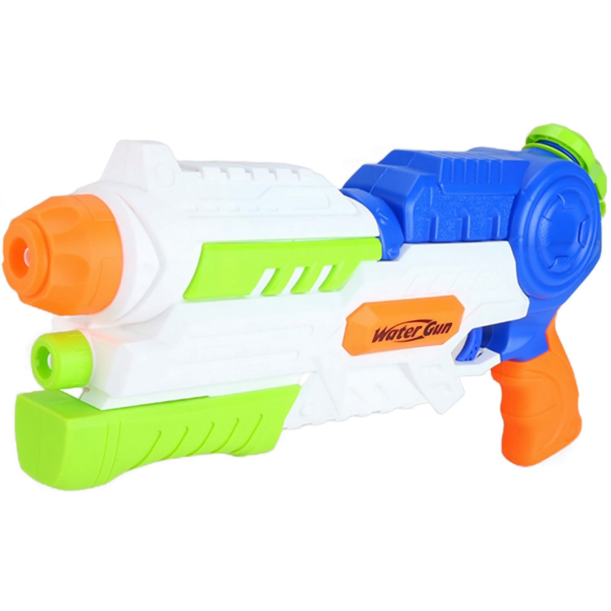 Pistol cu Apa pentru Copii, Rezervor, Pentru Piscina/Plaja, Kaveny, 6ani+, Albastru/Multicolor, 1000ML