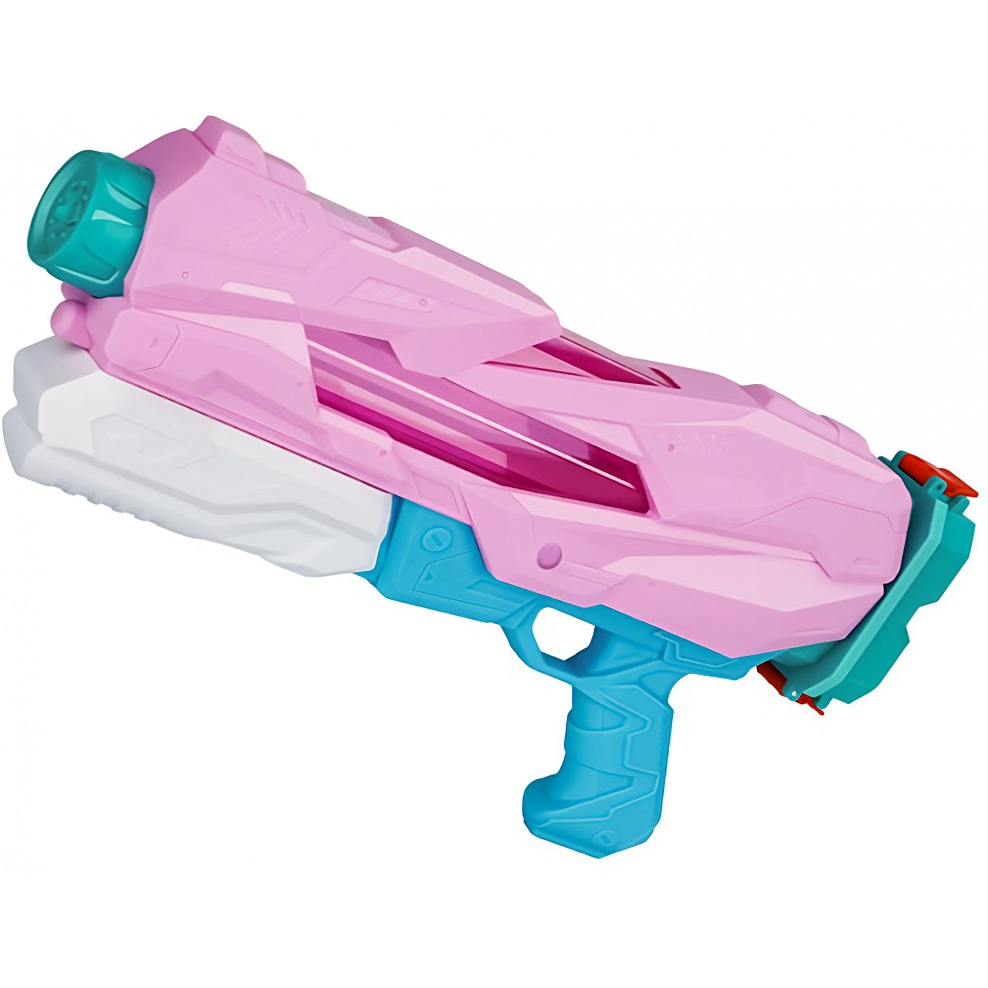 Pistol cu Apa pentru Copii, Rezervor, Pentru Piscina/Plaja, Kaveny, 6ani+,  5 duze, Quick Fill, Roz, 800ML