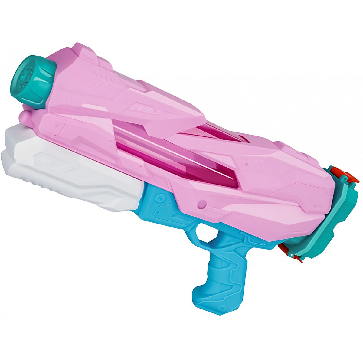 Pistol cu Apa pentru Copii, Rezervor, Pentru Piscina/Plaja, Kaveny, 6ani+,  5 duze, Quick Fill, Roz, 800ML