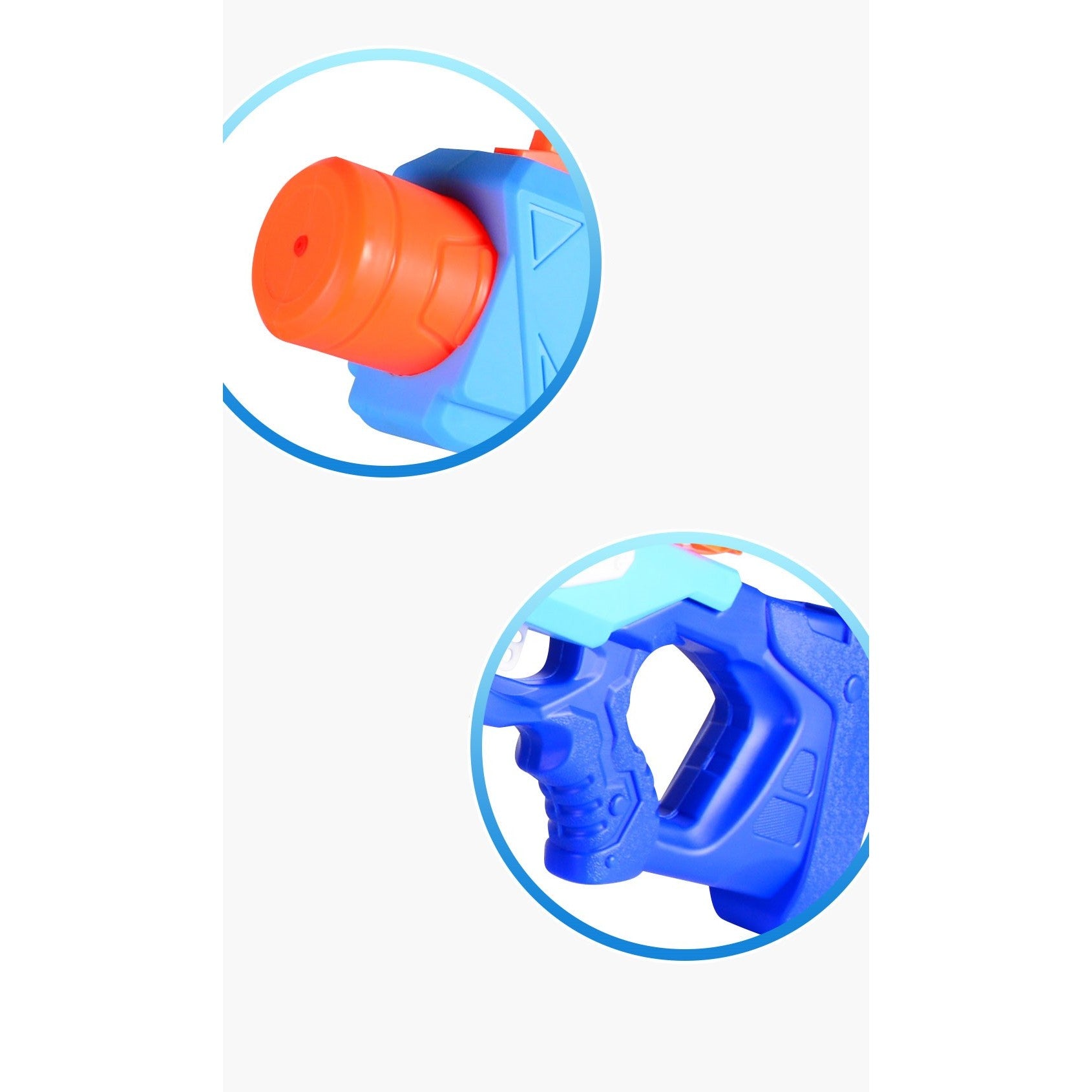 Pistol cu Apa pentru Copii, Rezervor, Pentru Piscina/Plaja, Kaveny, 6ani+, Albastru, 1200ML