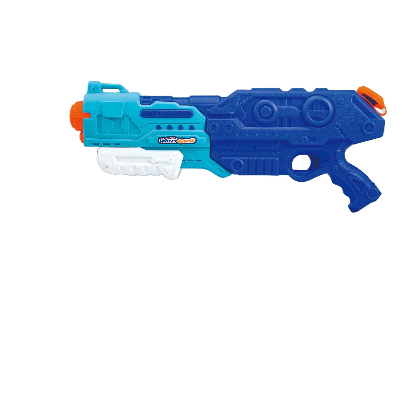 Pistol cu Apa pentru Copii, Rezervor de 1500 ml, Maner de transport, Pentru Piscina/Plaja, Kaveny, 3 ani+, Bleumarin, Lungime 44 cm