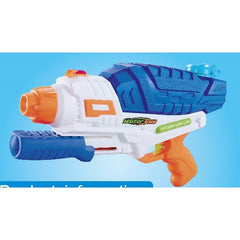Pistol cu Apa pentru Copii, Rezervor, Pentru Piscina/Plaja, Kaveny, 6ani+, Albastru/Multicolor, 1000ML, model 2