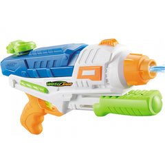 Pistol cu Apa pentru Copii, Rezervor, Pentru Piscina/Plaja, Kaveny, 6ani+, Albastru/Multicolor, 1000ML, model 2