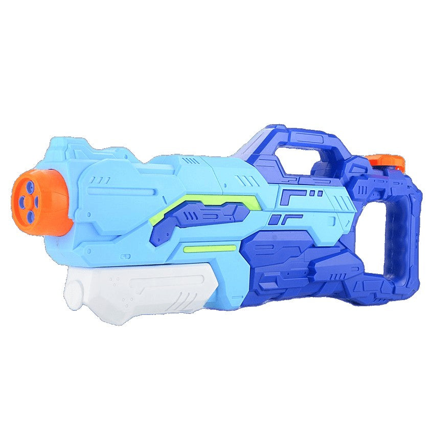 Pistol cu Apa pentru Copii, Rezervor, Pentru Piscina/Plaja, Kaveny, 6ani+,  4 duze, Albastru, 1500ML
