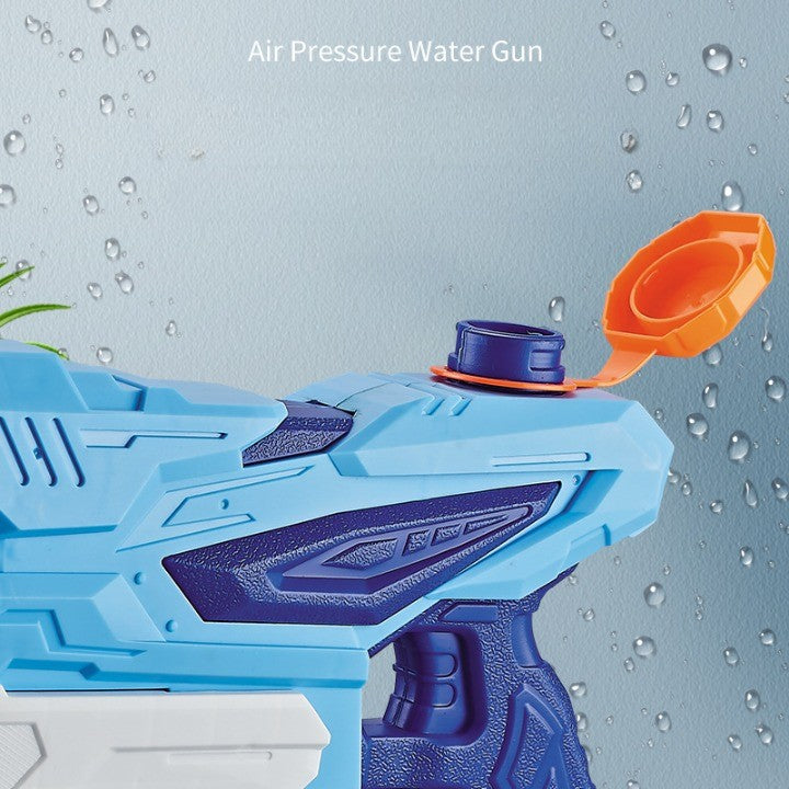 Pistol cu Apa pentru Copii, Rezervor, Pentru Piscina/Plaja, Kaveny, 6ani+,  3 duze, Albastru, 300ML