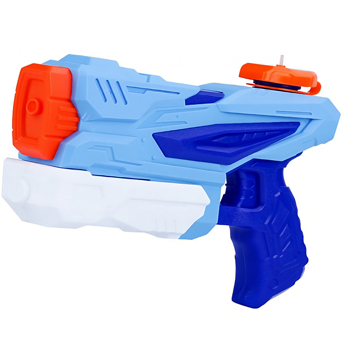 Pistol cu Apa pentru Copii, Rezervor, Pentru Piscina/Plaja, Kaveny, 6ani+,  3 duze, Albastru, 300ML