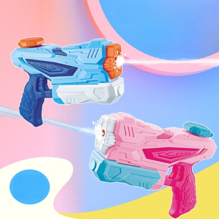 Pistol cu Apa pentru Copii, Rezervor, Pentru Piscina/Plaja, Kaveny, 6ani+,  3 duze, Roz, 300ML