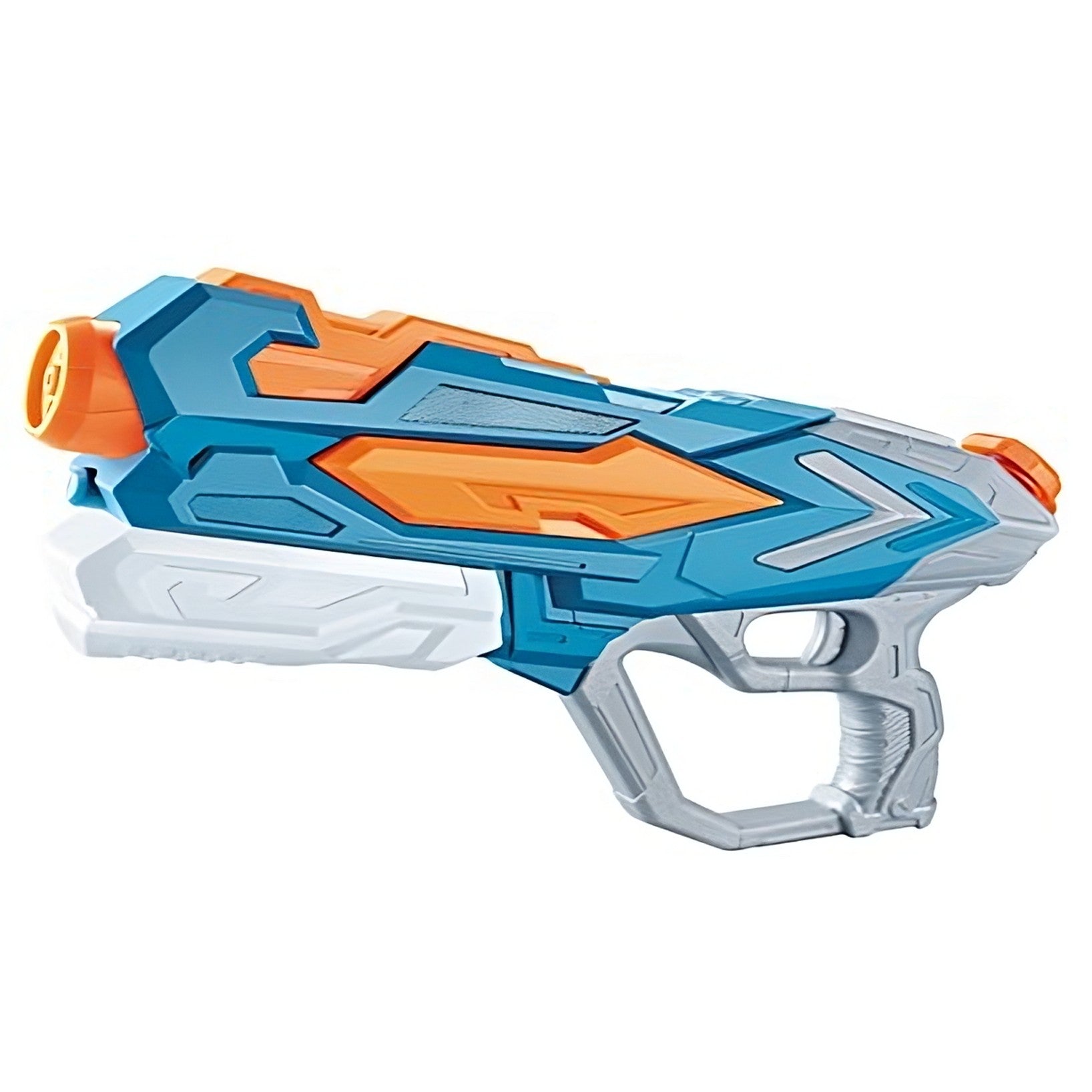 Pistol cu Apa pentru Copii, Rezervor, Pentru Piscina/Plaja, Kaveny, 6ani+, Albastru, 4 duze, 900ML