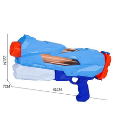 Pistol cu Apa pentru Copii, Rezervor, Pentru Piscina/Plaja, Kaveny, 6ani+,  5 duze, Quick Fill, Albastru, 800ML