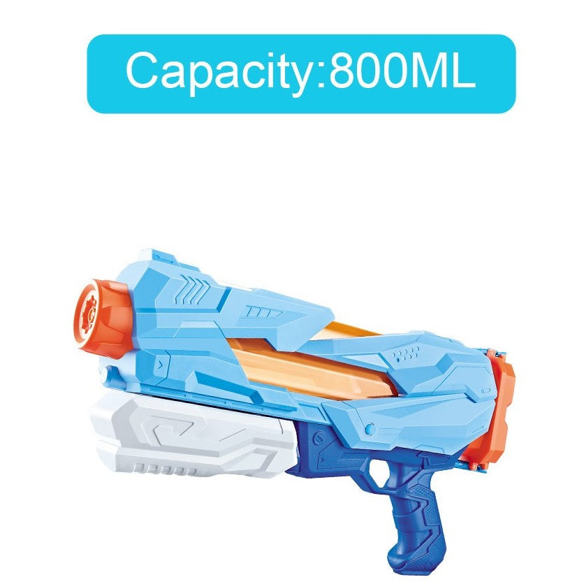 Pistol cu Apa pentru Copii, Rezervor, Pentru Piscina/Plaja, Kaveny, 6ani+,  5 duze, Quick Fill, Albastru, 800ML