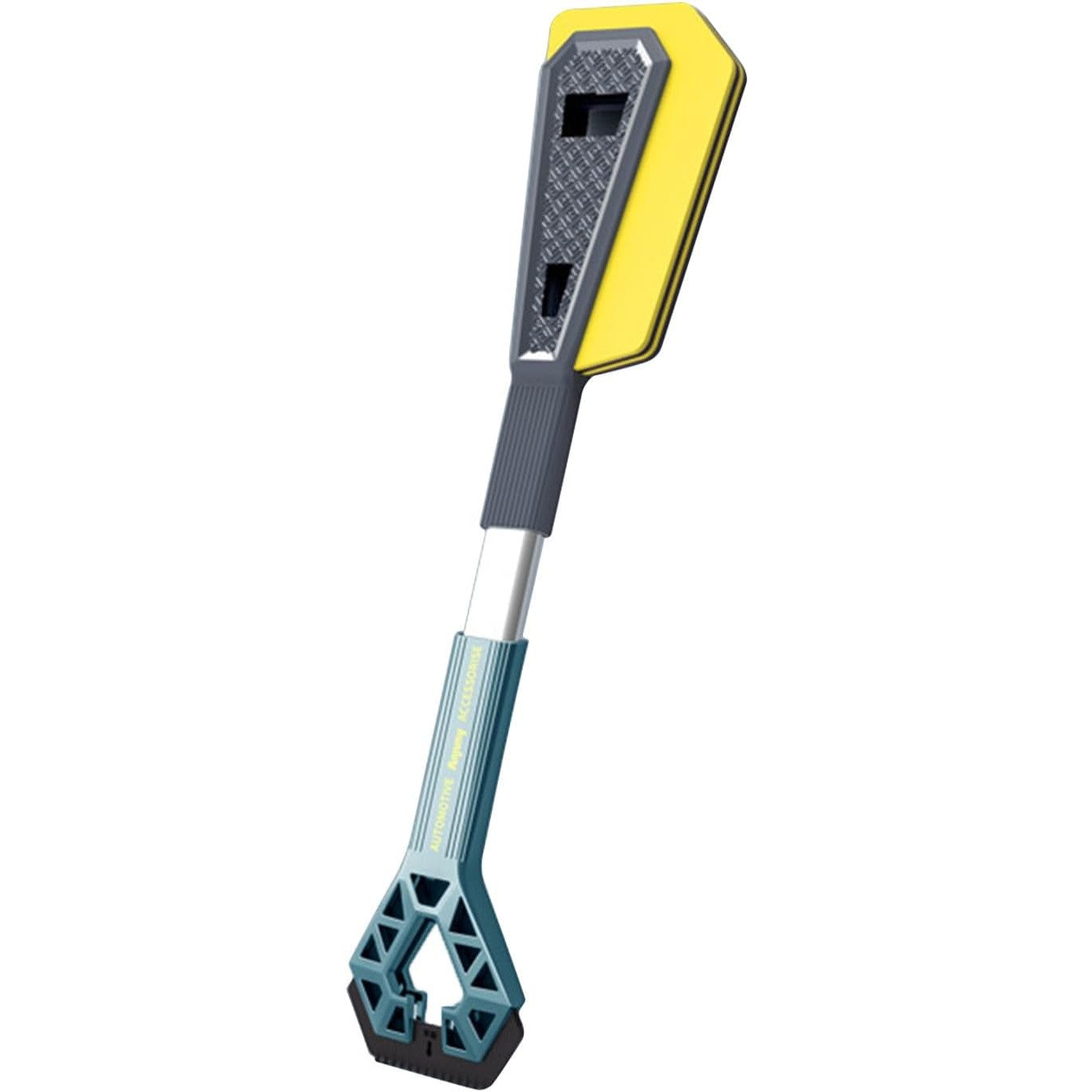 Racleta Auto pentru Zapada cu Doua Capete, Kadeny, Universala, Deszapezire Masina, cu Maner, Ergonomica, Detasabila, pentru Geamuri si Caroserie, Usor de Utilizat, 61x12.5 cm, Albastru