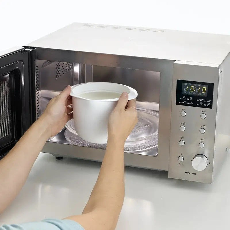 Recipient pentru Preparat Branza, Kadeny, Capac de Silicon, Cheese Maker din Plastic, Strecuratoare, 17x14.5x12.8 cm, Verde