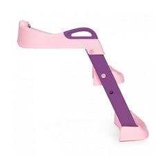 Reductor si Scaunel Inaltator WC, Kadeny, pentru Copii 1 - 7 Ani, 2 Trepte Reglabile, Pliabil, Colac Moale, cu Spatar si Manere, Inaltime 54/58 cm x 39.5 x 35 cm, din Plastic+PVC, Roz/Mov