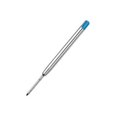 Rezerva pix cu bila Office-Cover tip Parker 424, metalic, 1.0mm, albastru
