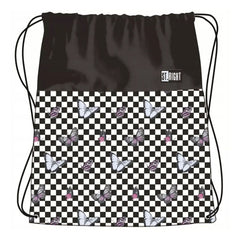 Rucsac cu snur pentru copii St.Majewski Chessboard Butterflies, 684036