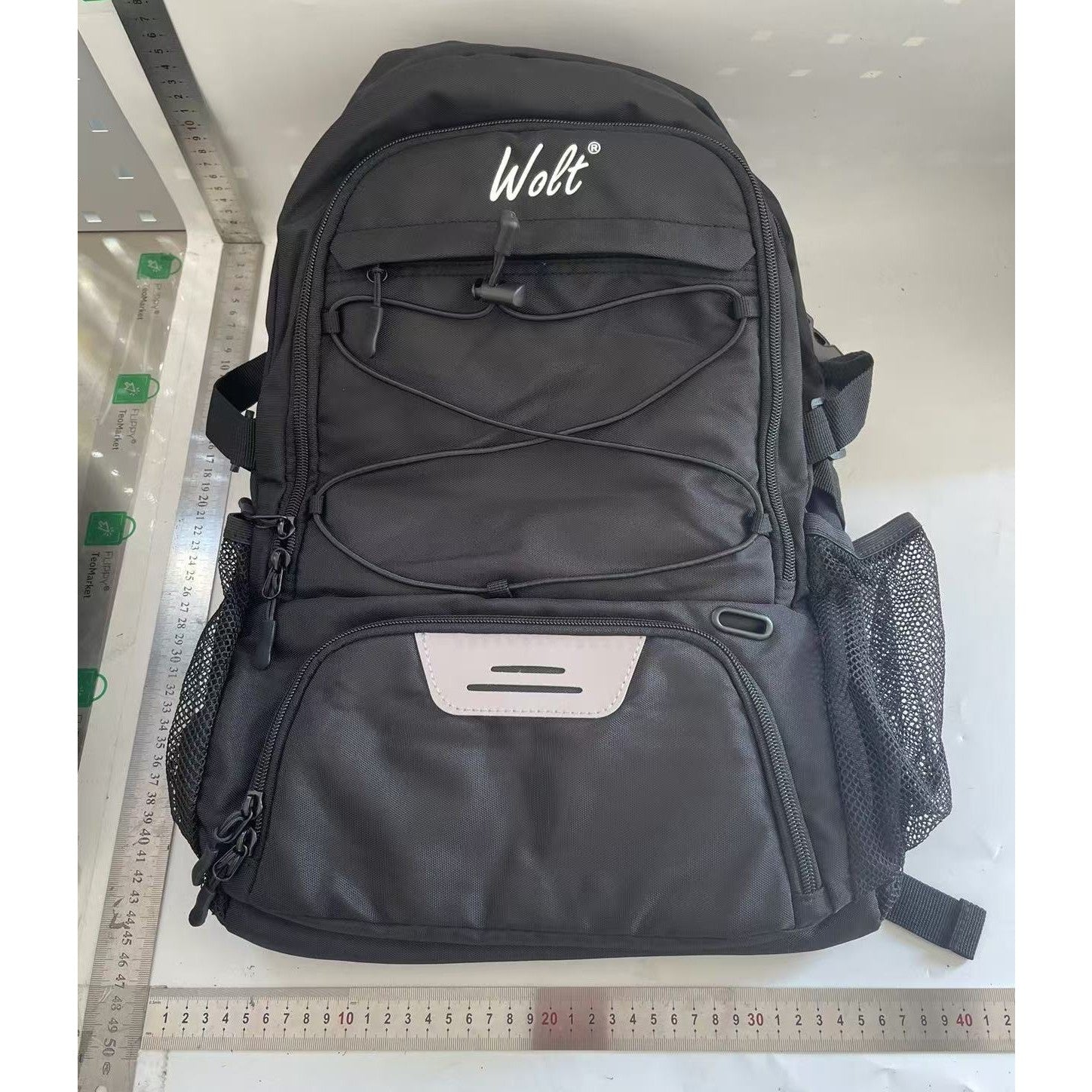 Rucsac de Baschet Multifunctional, Kadeny, pentru Calatorie, Sport, Scoala, cu Compartiment pentru Pantofi si Minge, 32 Litri, 45x32x22 cm, Negru