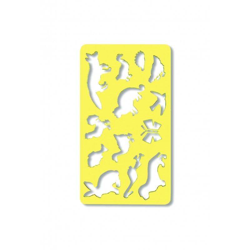 Sablon Koh-i-noor K749 056, 13 animale diverse, plastic