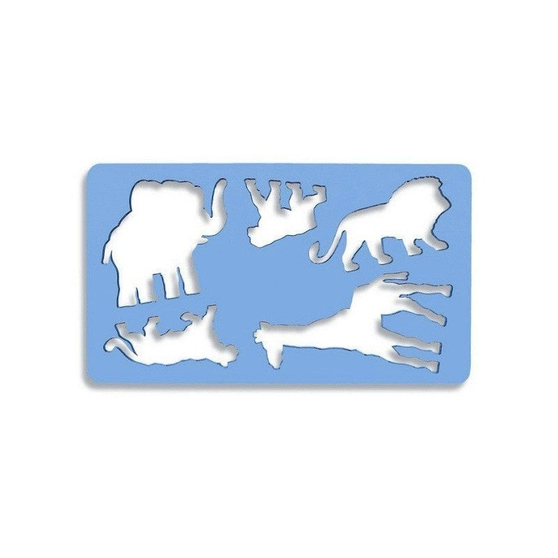 Sablon Koh-i-noor K749 060, 5 animale salbatice, plastic