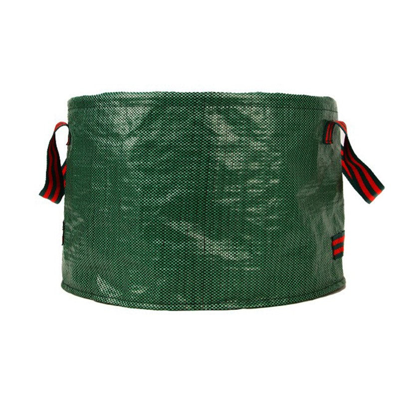 Sac de Colectare a Frunzelor, Kadeny, Cos Sac pentru Gradina, Sac de Depozitare a Frunzelor, 45 x 32 cm, 50 l, Verde